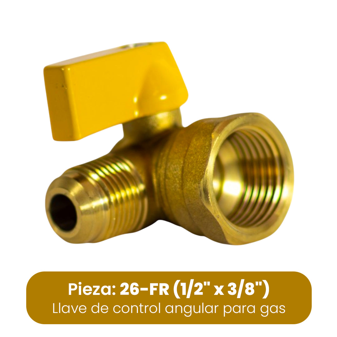 Kit Para Instalar Calentador De Paso Kit-cp 1/2" X 3/8" marca ANTEK