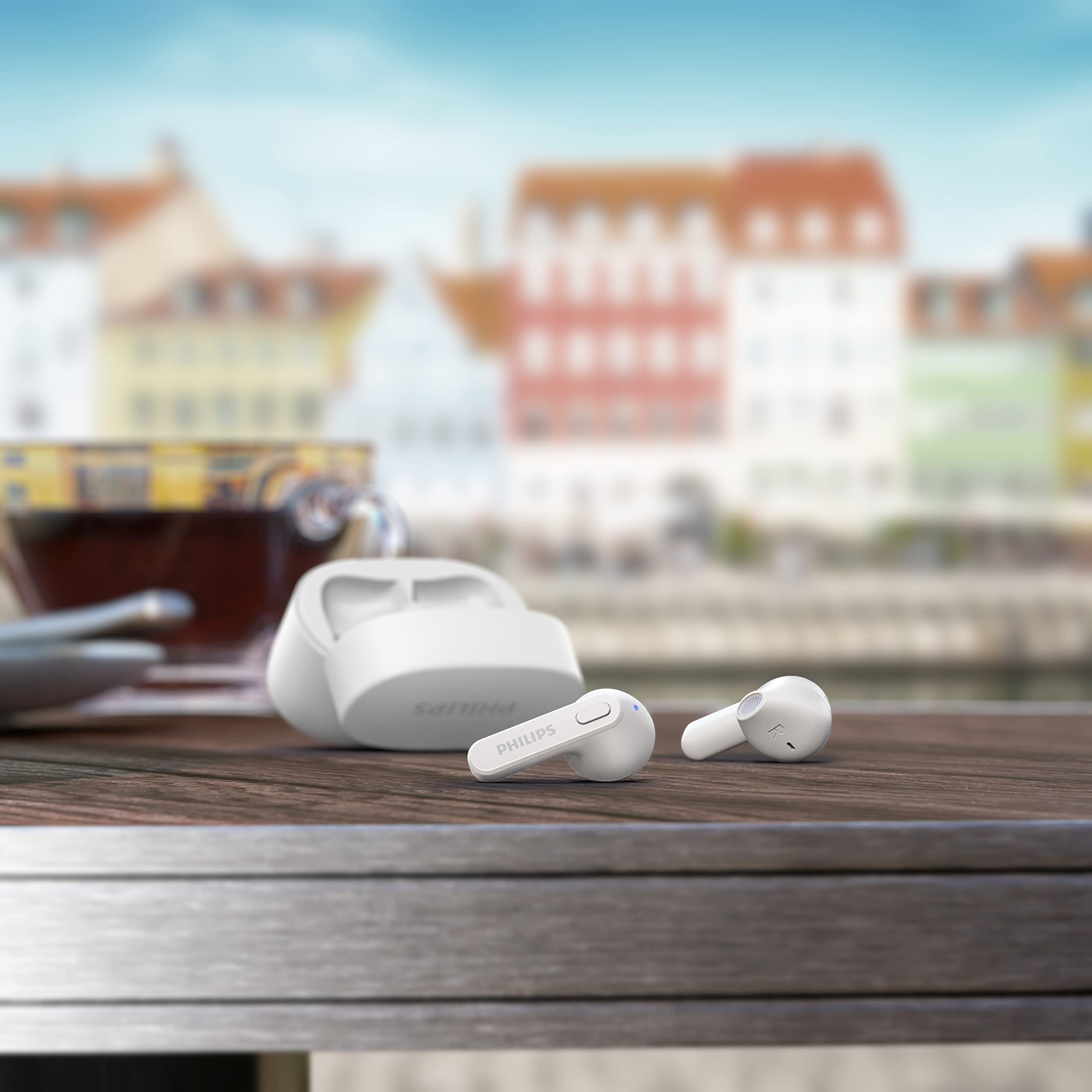 Philips Tat2236wt Auriculares Bluetooth Color Blanco /vc