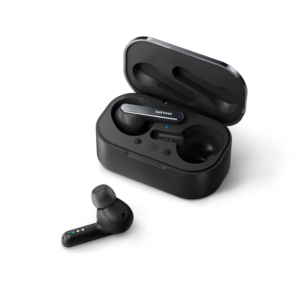 Audífonos Philips 5000 Series Tat5506bk Negro Ipx7