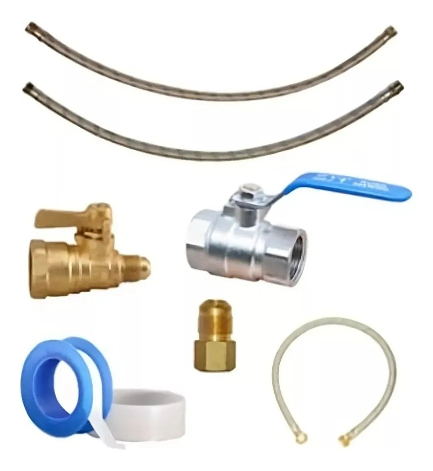 Kit Para Instalar Calentador De Paso Rugo Kit-cp 1/2 X 3/8