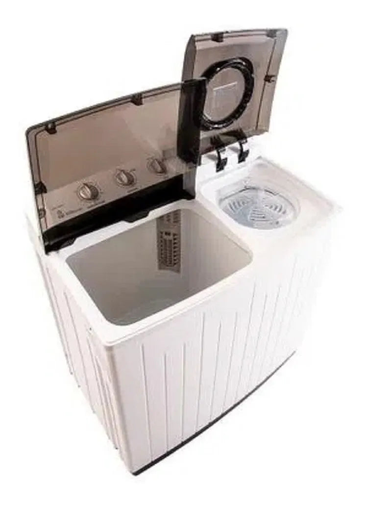 Lavadora Semi Automatica Mirage Doble Tina 13kg Lms013m Blanco