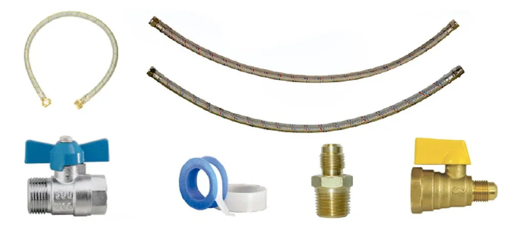 Kit Para Instalar Calentador De Paso Rugo Kit-cp 1/2 X 3/8