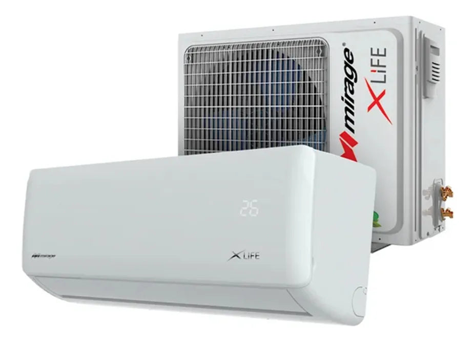 Minisplit Mirage CLF121H (Life 12, 1 Ton, 12,000 BTU, Frío/Calor, 230V)