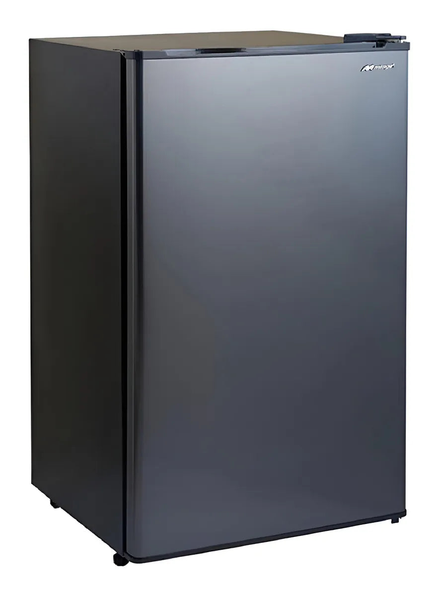 Refrigerador Frigobar Mirage Mrx33es Color Acero Inoxidable Oscuro Con Capacidad De 93l Acero Inoxidable Oscuro