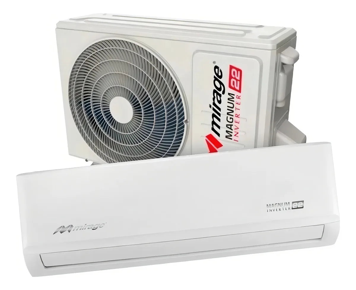 Mirage Magnum 22 EMF121W|CMF121W Mini Split Inverter Frío 12000 Btu Blanco 230v Blanco
