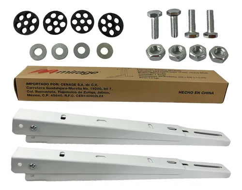 Base Soporte Pared Condensador Minisplit 1 Y 1.5 Ton Mirage