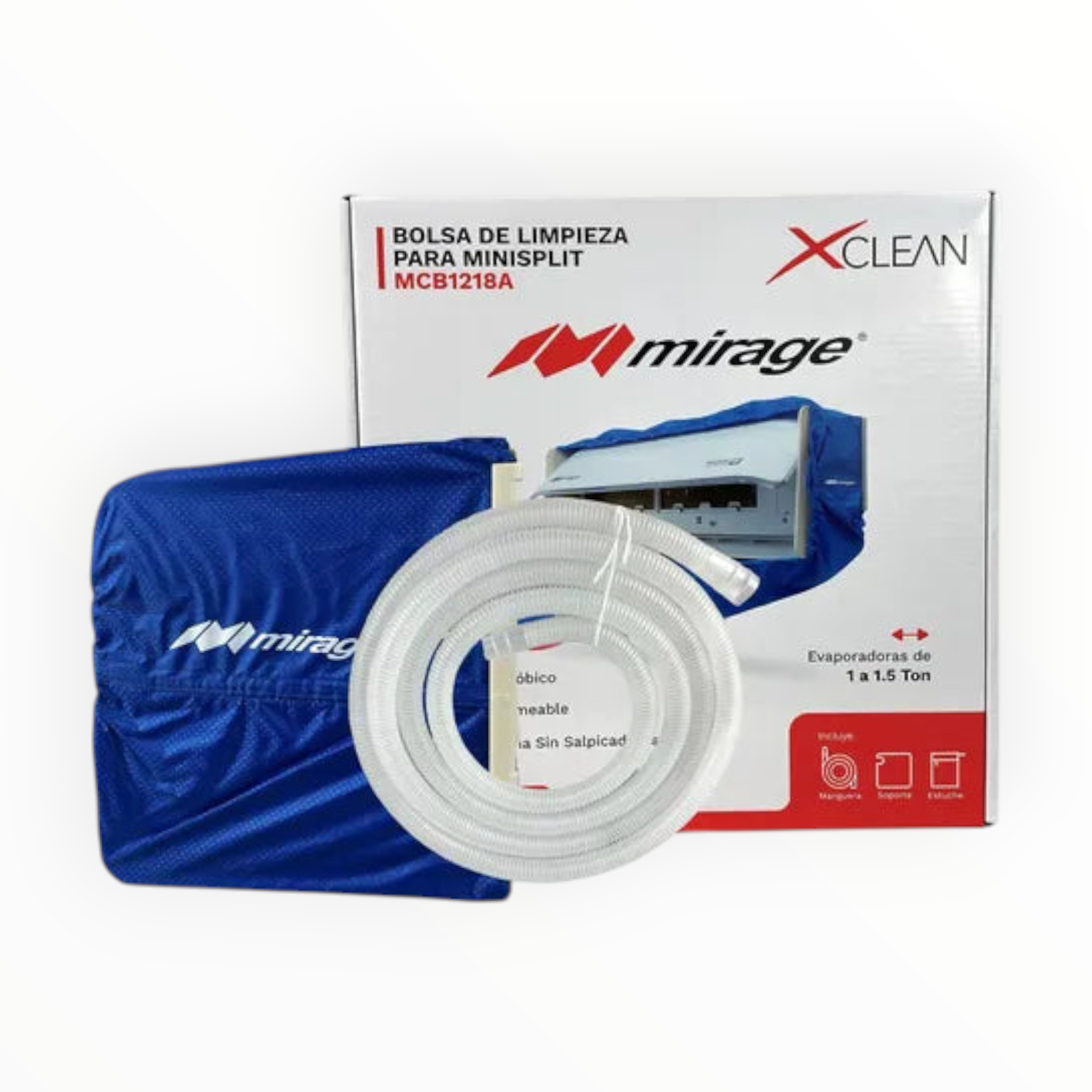 Bolsa Mantenimiento Lavar Mini Split De 1 A 1.5 Toneladas