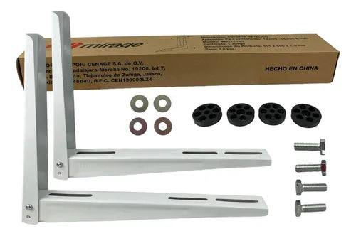 Base Soporte Pared Condensador Minisplit 1 Y 1.5 Ton Mirage
