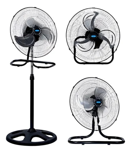 Ventilador De 18 PuLG, 95w Potencia, 3 En 1 - Antek Cobre Estructura Negro Aspas Aluminio Diámetro 68.58 Cm Frecuencia 60 Material De Las Aspas Metal