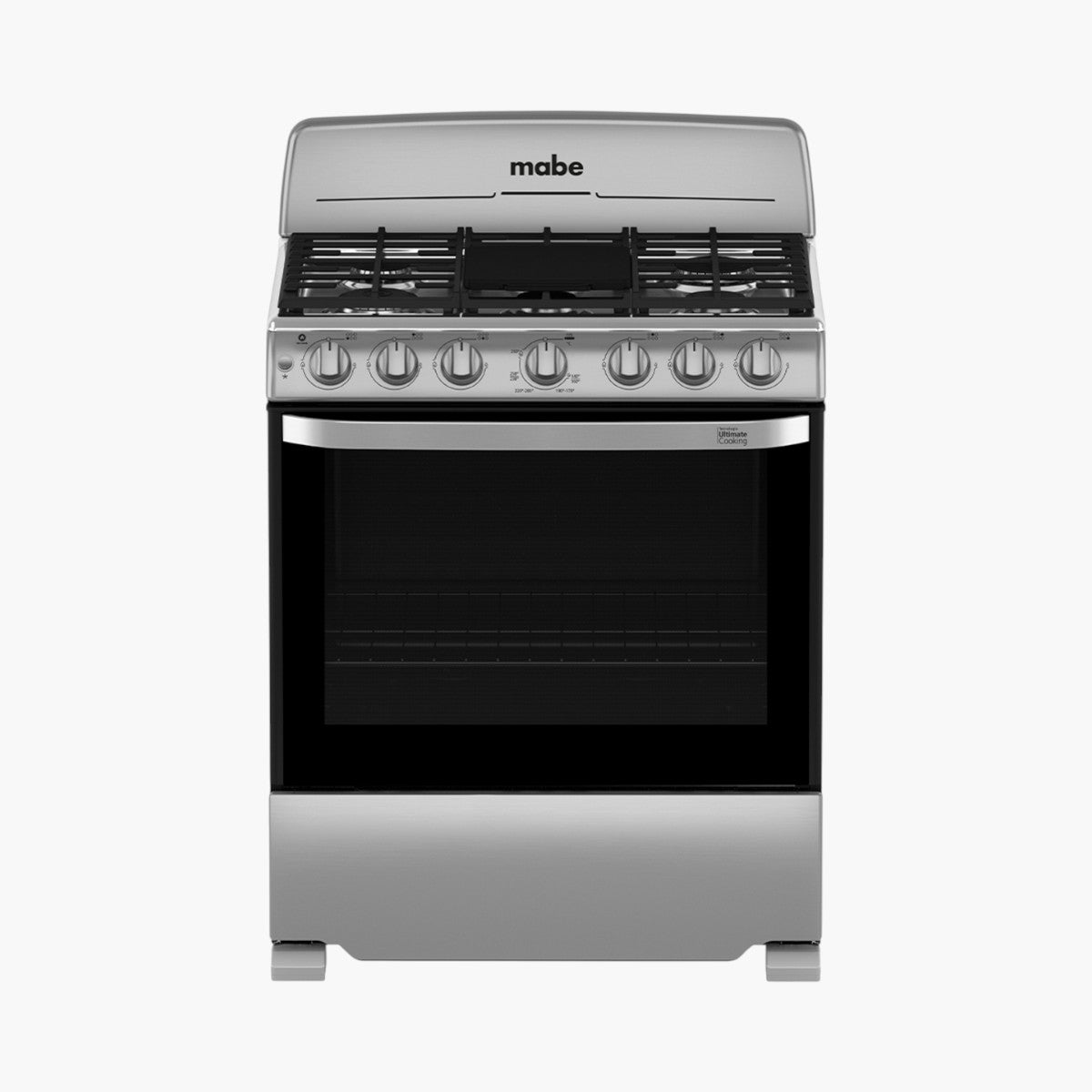 Estufa de Piso 76 cm (30 pulgadas) Plata Mercury Mabe - EM7654BFIS3