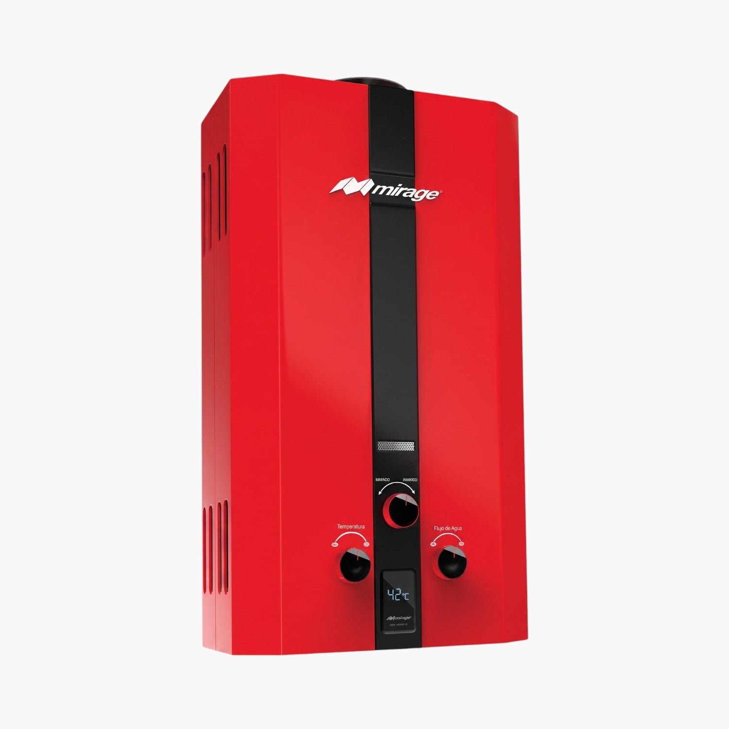 Calentador De Agua A Gas LP Mirage Flux 6l Rojo