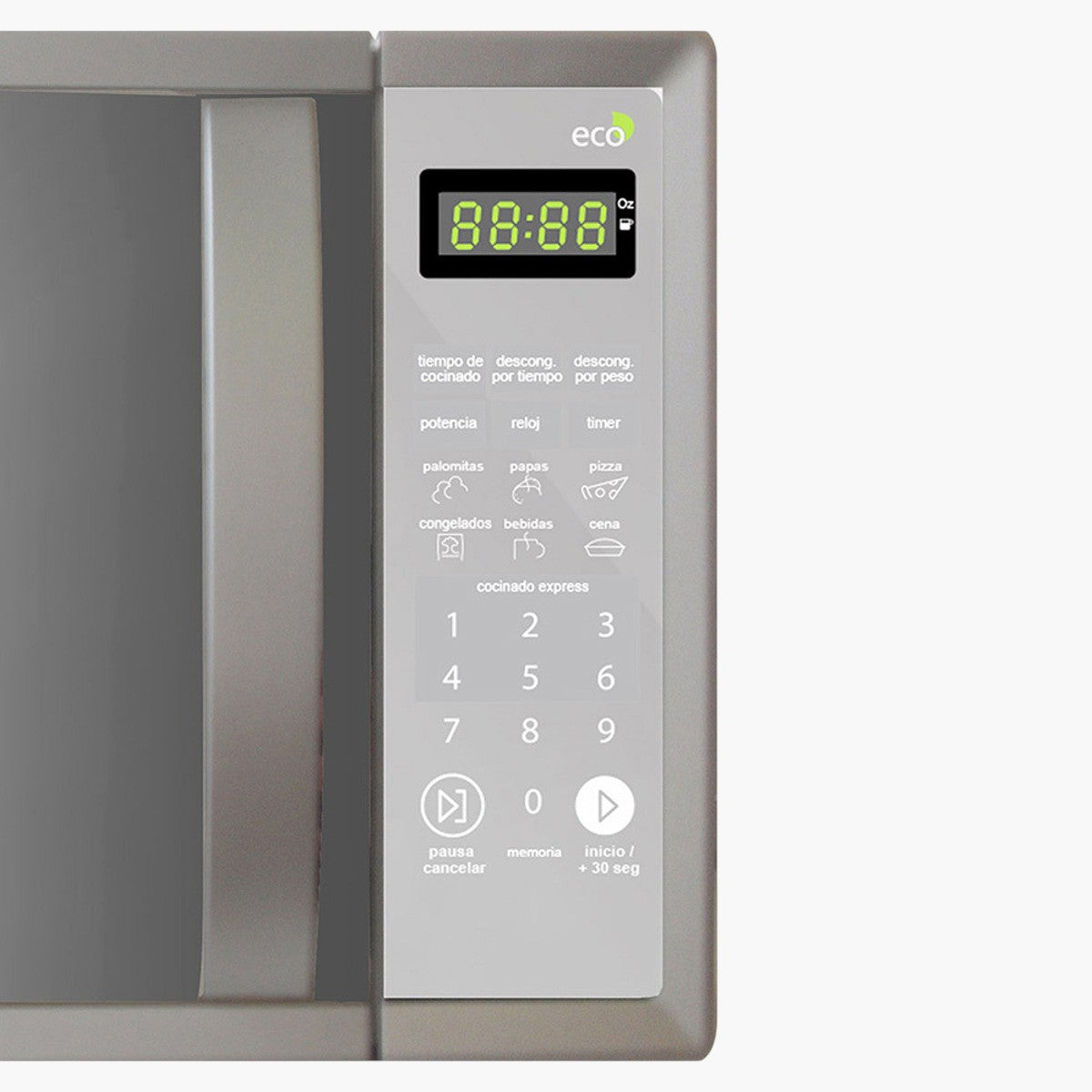 Microondas 0.7 cuft Silver Mabe - HMM70SEJ