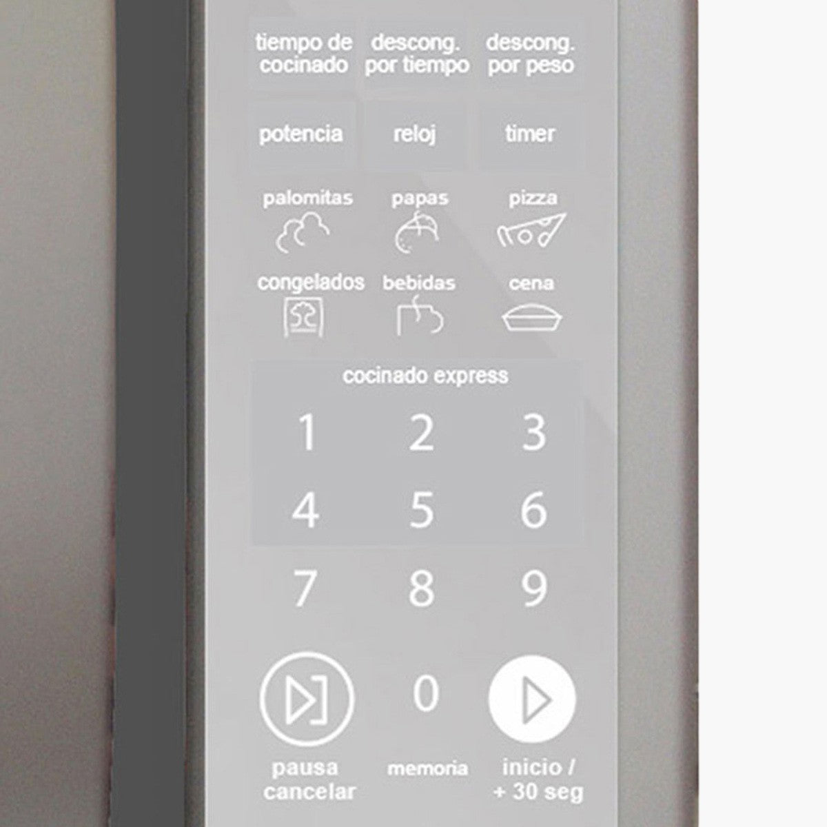 Microondas 0.7 cuft Silver Mabe - HMM70SEJ