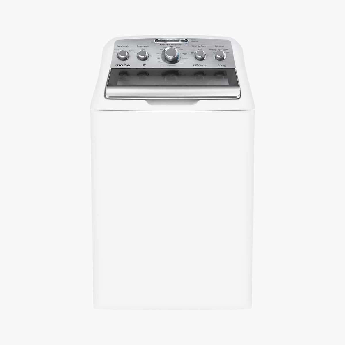 Lavadora Automática Aqua Saver Green High Efficiency 22 kg Blanca con Sanitizado Mabe - LMA72215WBAB1