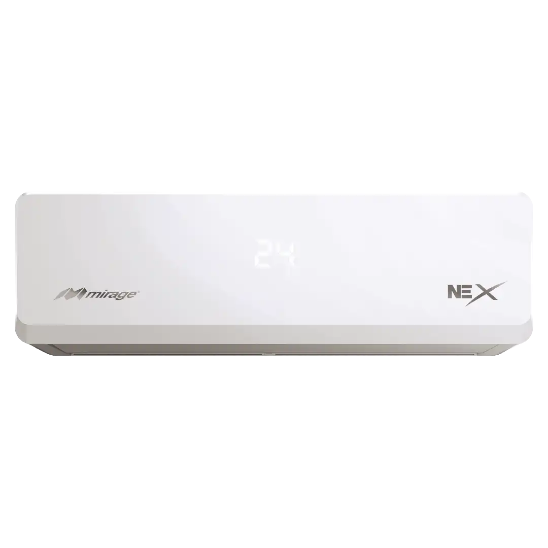 Minisplit Mirage CHF181T (NEX Series, 1.5 Ton, 18,000 BTU, Solo Frío, 220V)